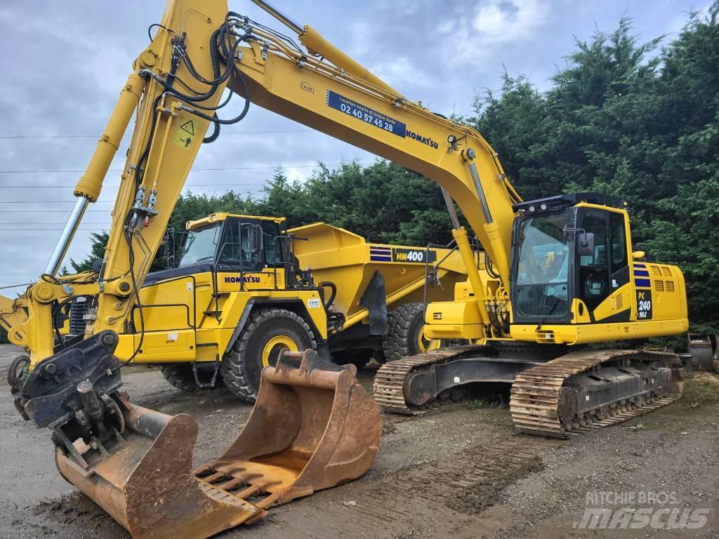 Komatsu PC240NLC-11 Crawler excavators