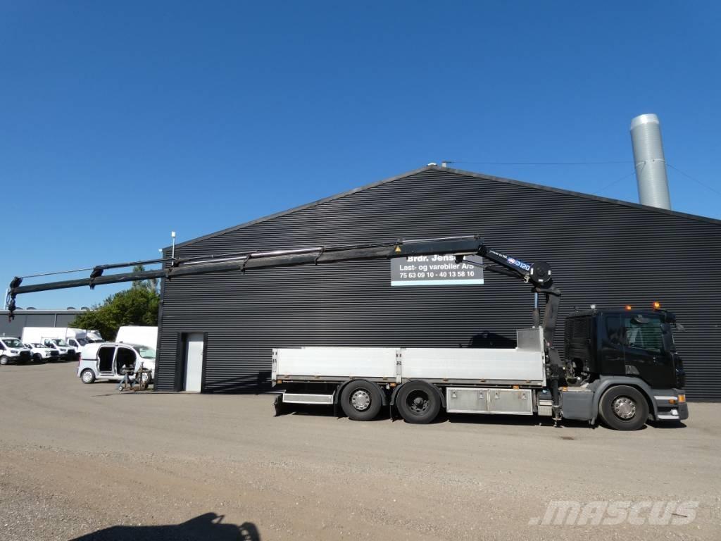 Scania P 370 Truck mounted cranes