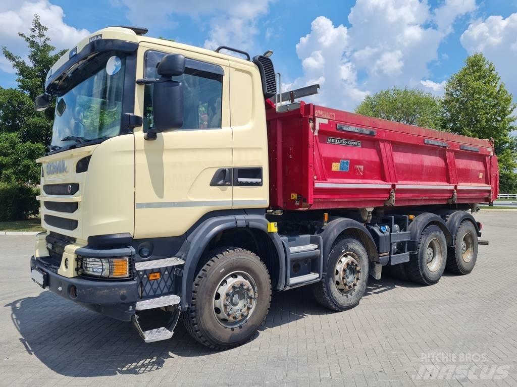 Scania G490 8X4 Tipper trucks
