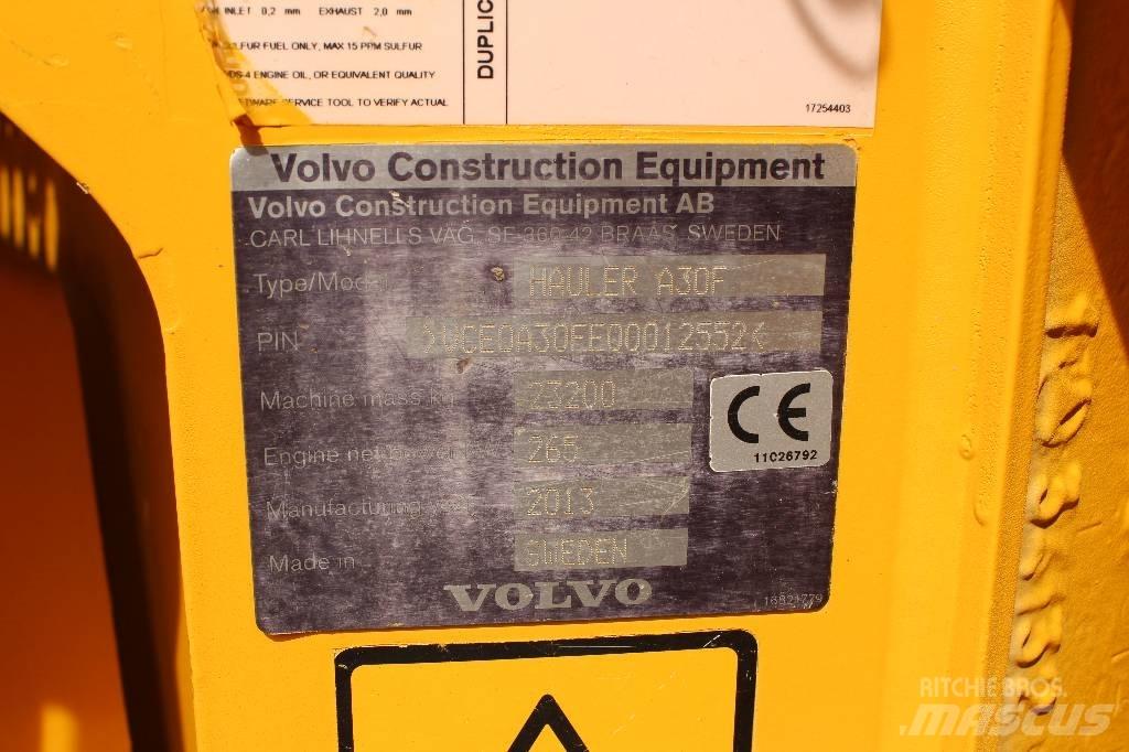 Volvo A 30 F Articulated Haulers