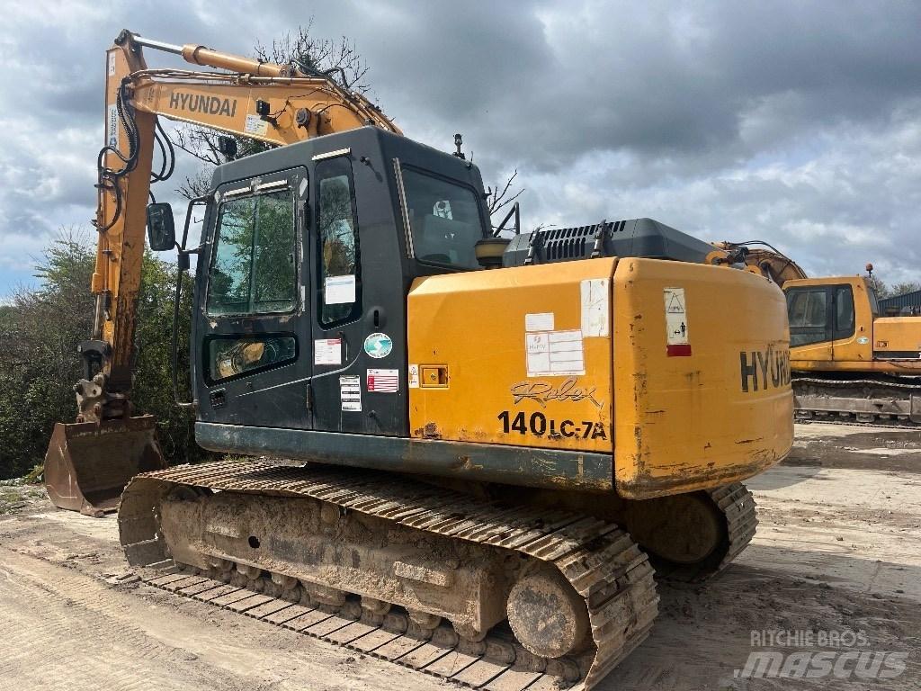Hyundai 140LC-7A Crawler excavators