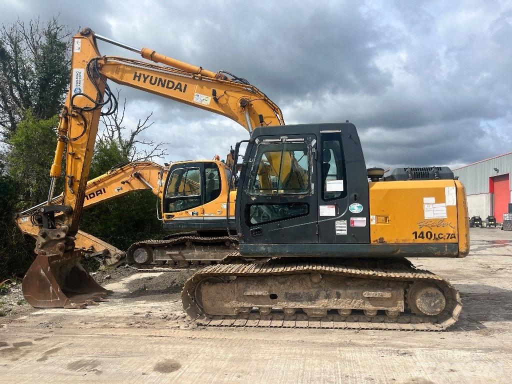 Hyundai 140LC-7A Crawler excavators