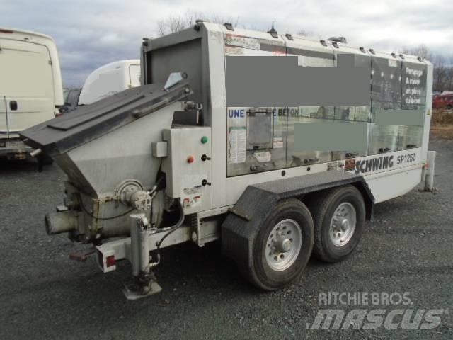 Schwing SP 1250 Concrete pumps