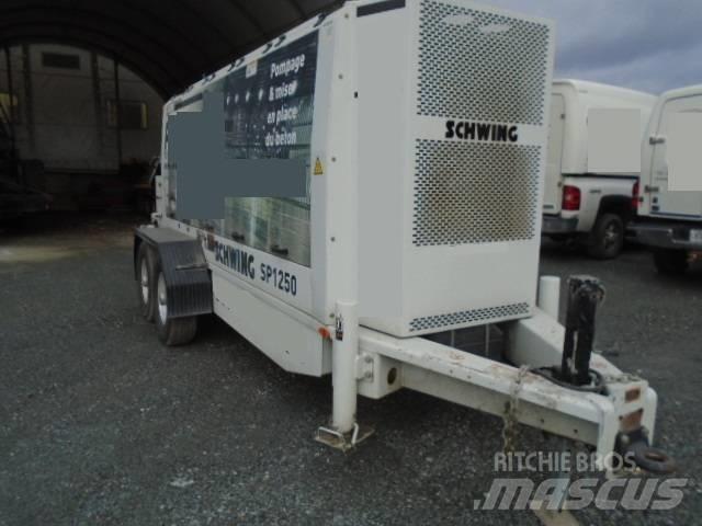 Schwing SP 1250 Concrete pumps