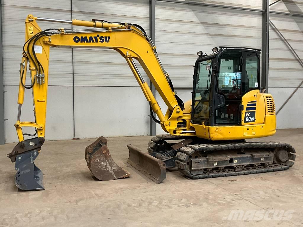 Komatsu PC 80 MR-5 Mini excavators  7t - 12t