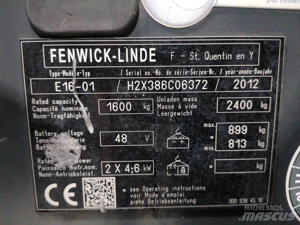 Linde E16 Electric forklift trucks