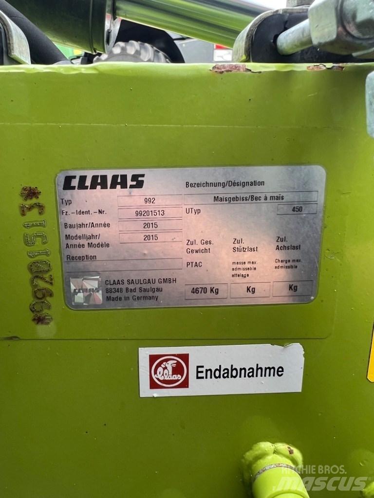 CLAAS Orbis 900 AC Combine harvester heads