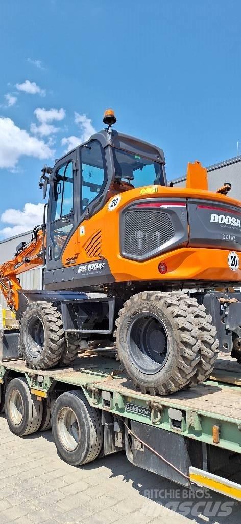 Doosan DX 100 W-7 Wheeled excavators