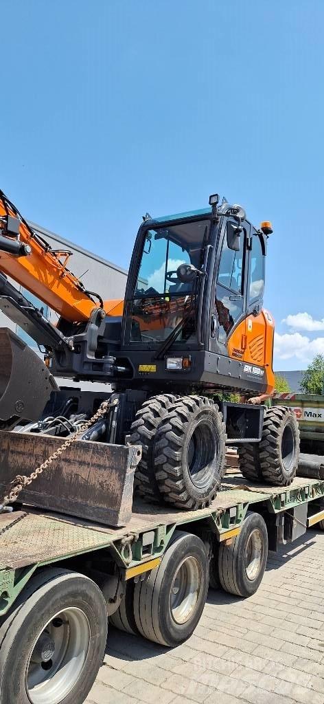 Doosan DX 100 W-7 Wheeled excavators