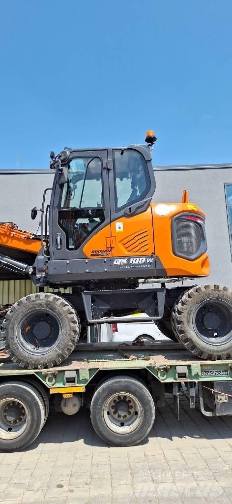 Doosan DX 100 W-7 Wheeled excavators