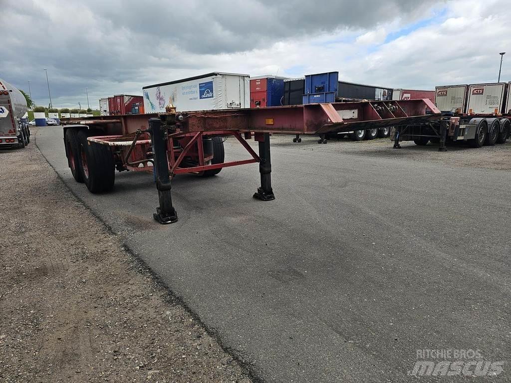 Pacton TXC 230-2 Container semi-trailers