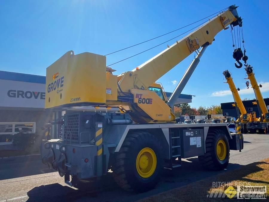 Grove RT 650 E Rough terrain cranes