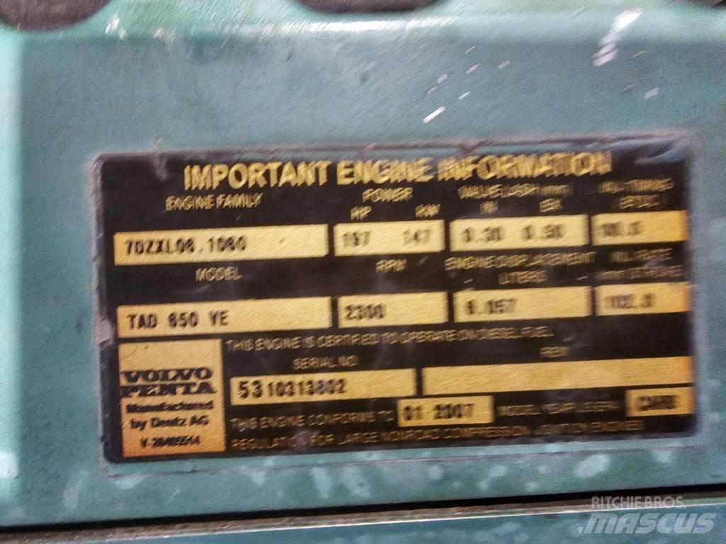 Volvo TAD 650VE Engines