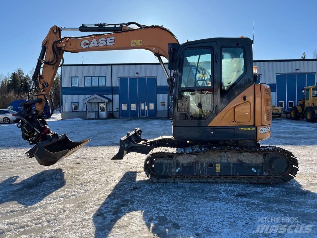 CASE CX 85 D SR Mini excavators  7t - 12t