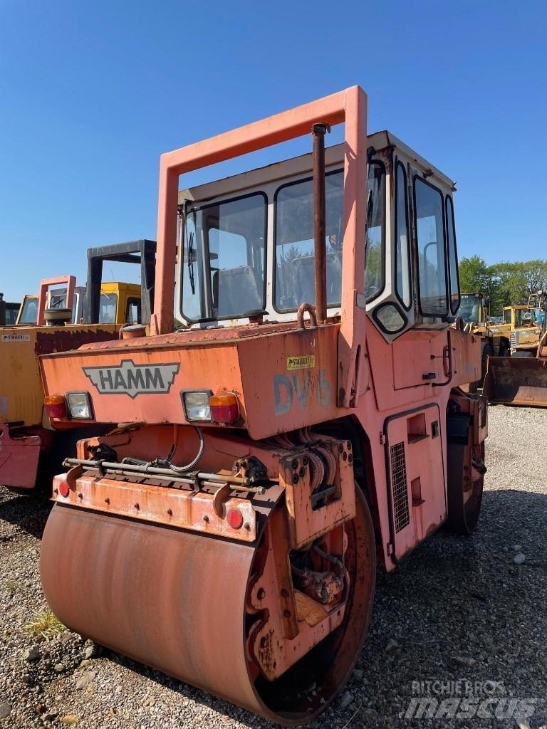 Hamm DV06V Twin drum rollers