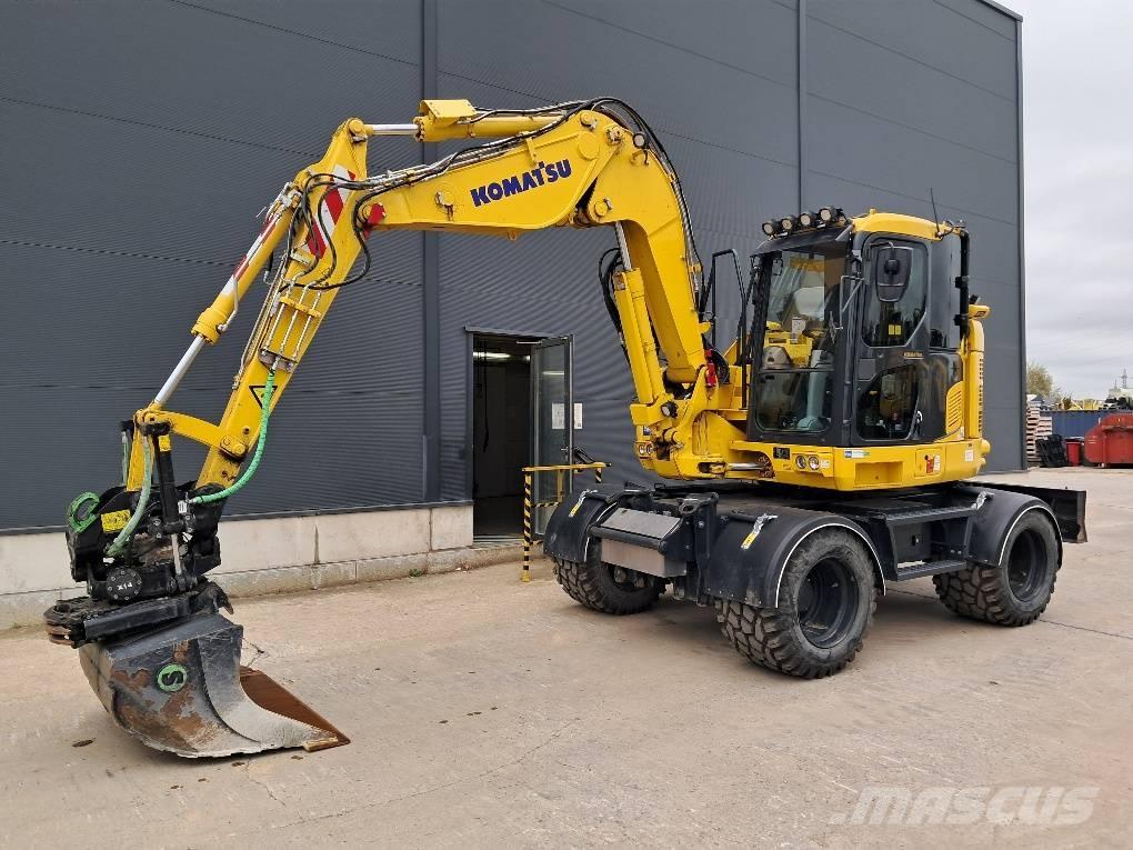 Komatsu PW138MR-11E0 Wheeled excavators