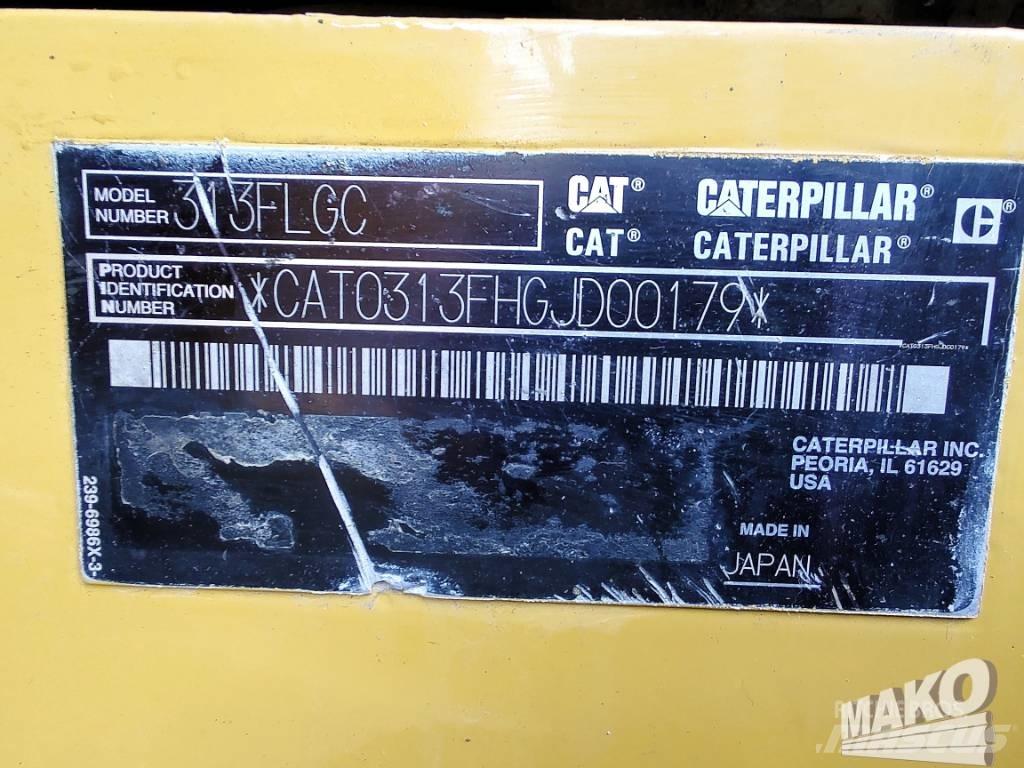 CAT 313 Crawler excavators