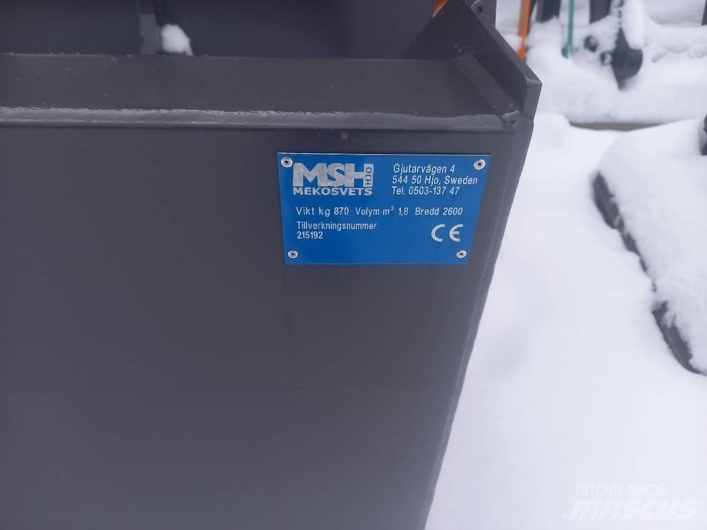  MSH Planerskopa Buckets