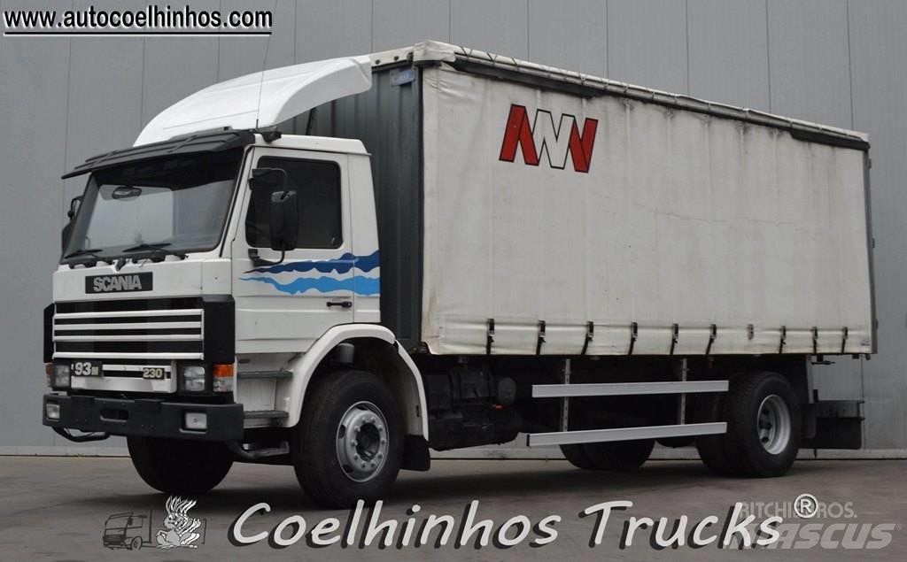 Scania 93M 230 Curtain sider trucks