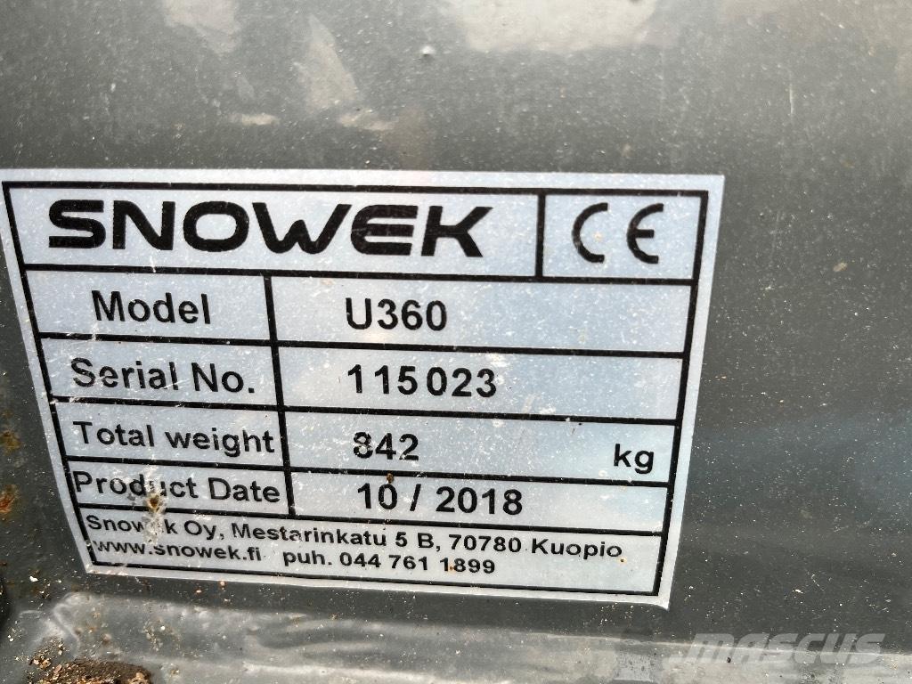 Snowek U360 Snow blades and plows