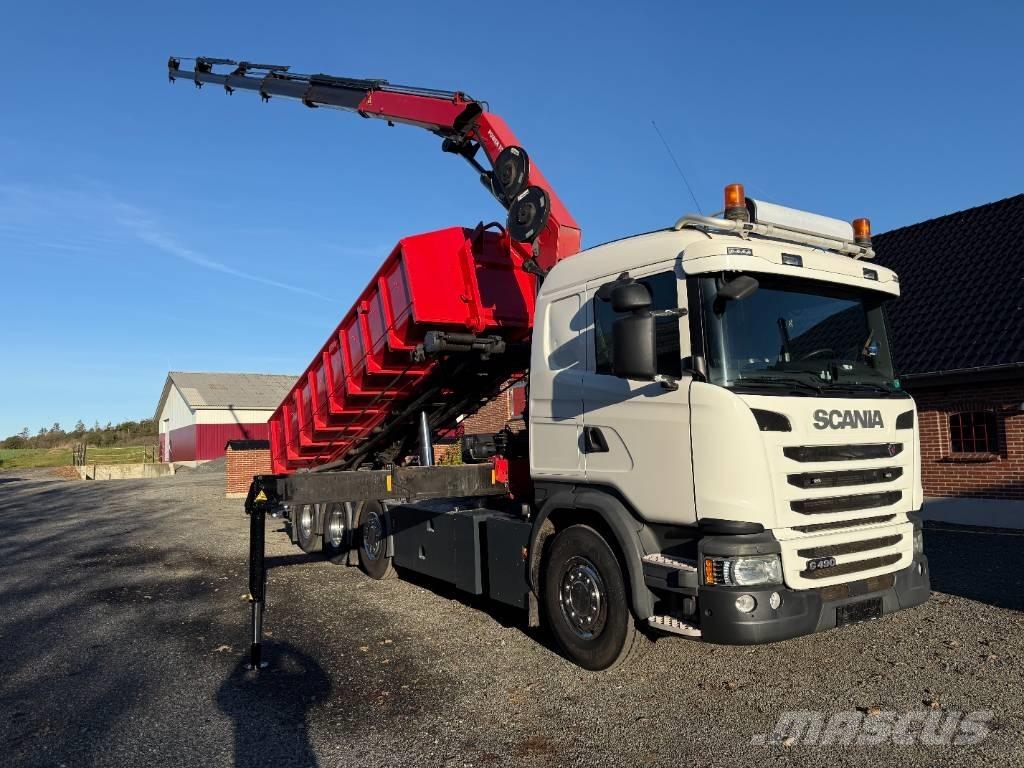 Scania G490 8x2 Demountable trucks