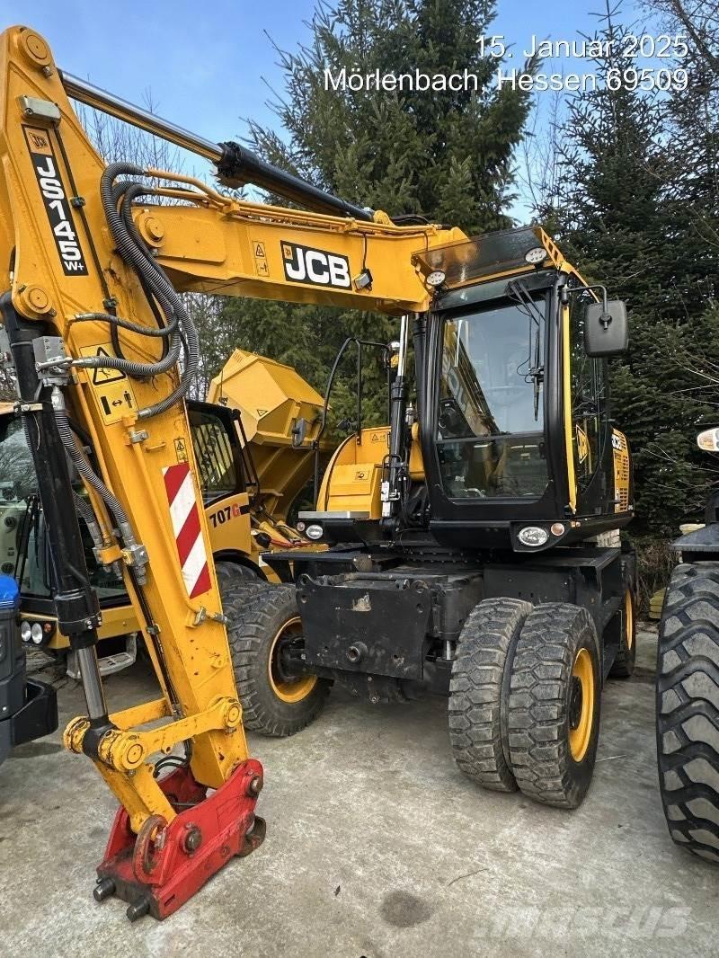 JCB JS145W PLUS Wheeled excavators