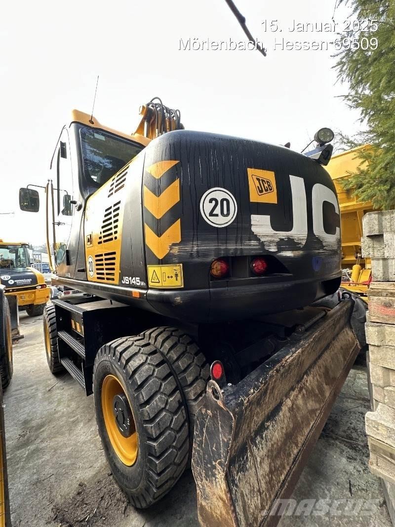 JCB JS145W PLUS Wheeled excavators