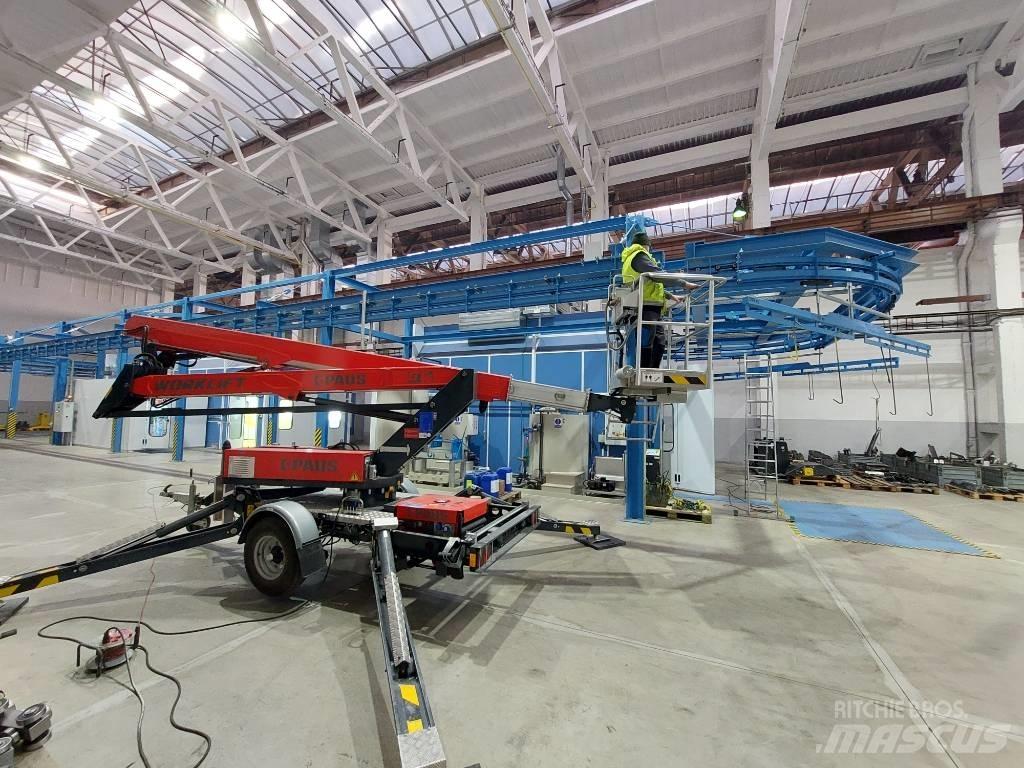 Paus GT 16 A Telescopic boom lifts