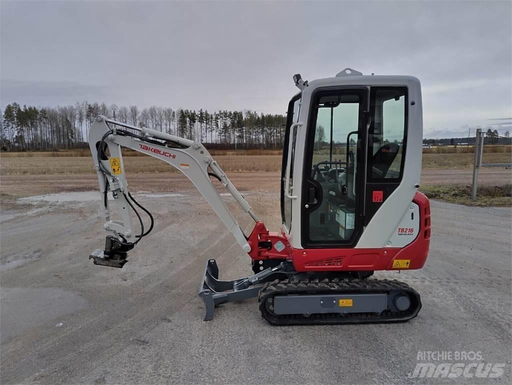 Takeuchi TB 216 Mini excavators < 7t (Mini diggers)