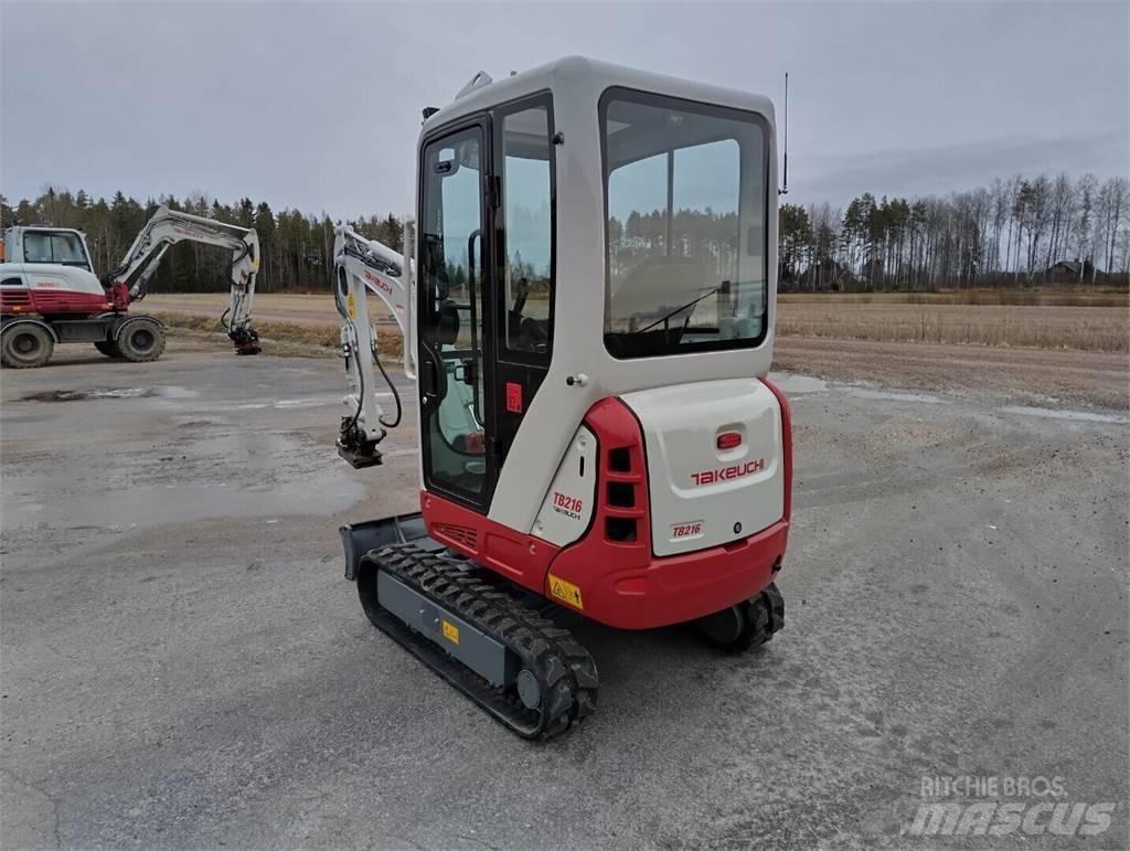 Takeuchi TB 216 Mini excavators < 7t (Mini diggers)