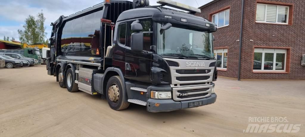 Scania P340 Gas Waste trucks