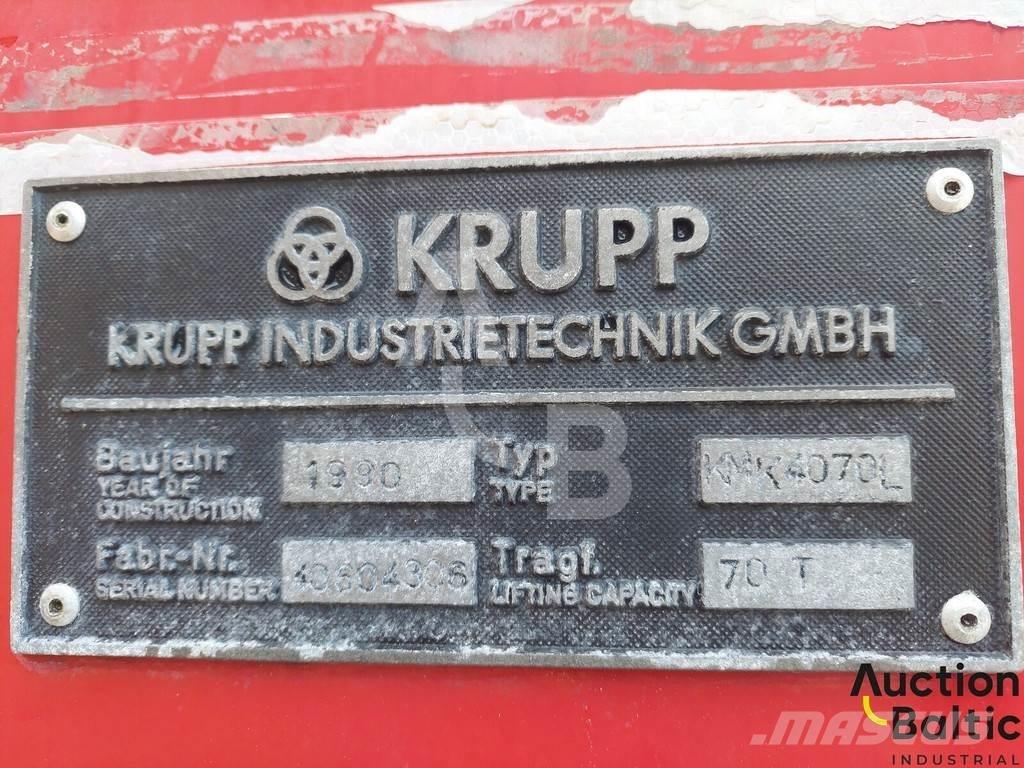 Krupp 4070L Truck mounted cranes