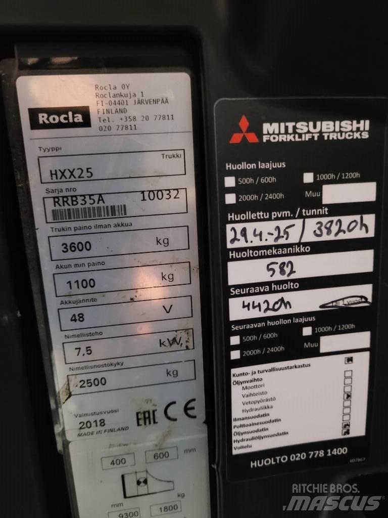 Rocla HXX25 Reach truck