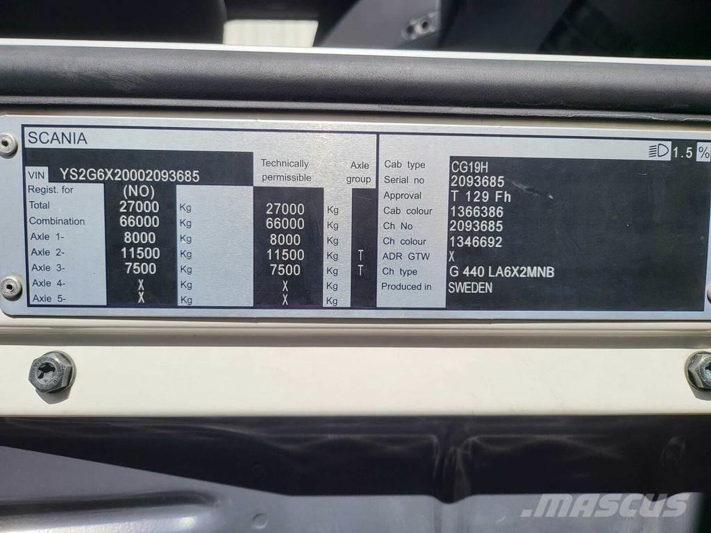 Scania G440 6X2 Prime Movers