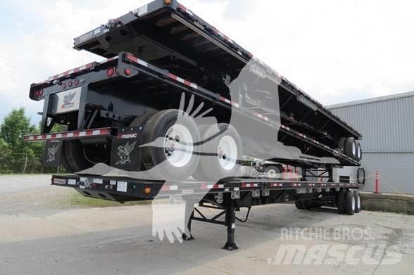 Manac EXTENDABLE Flatbed/Dropside semi-trailers