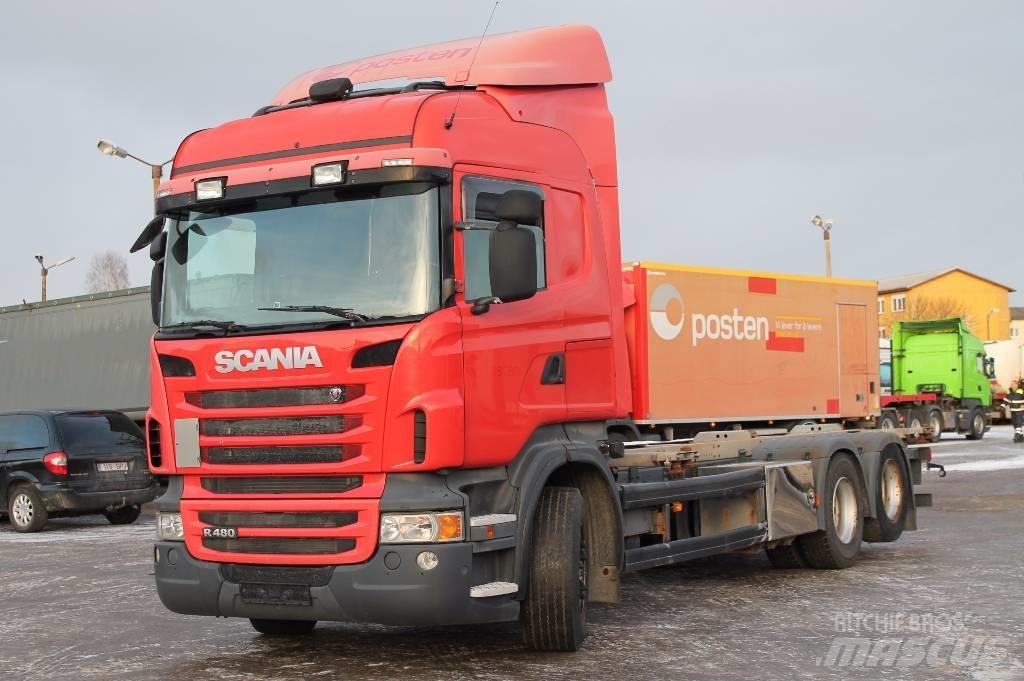 Scania R480 LB6X2HNB Container trucks