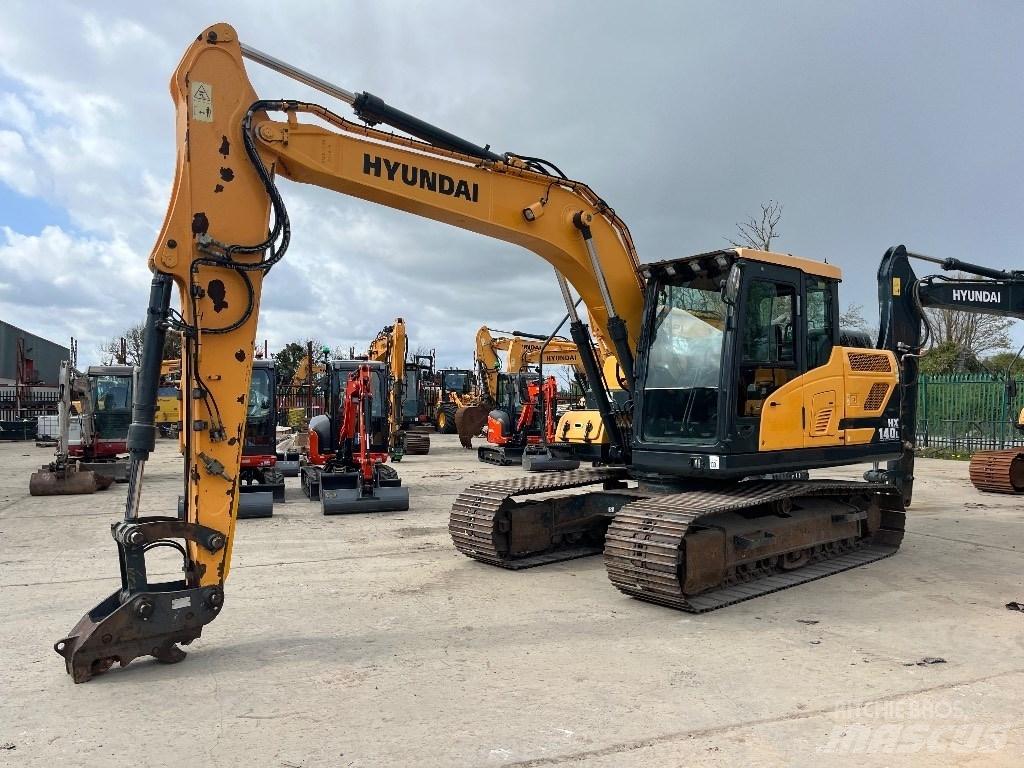 Hyundai HX140L Crawler excavators