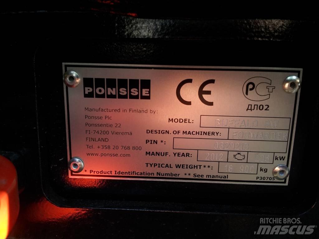 Ponsse Buffalo 8W Forwarders