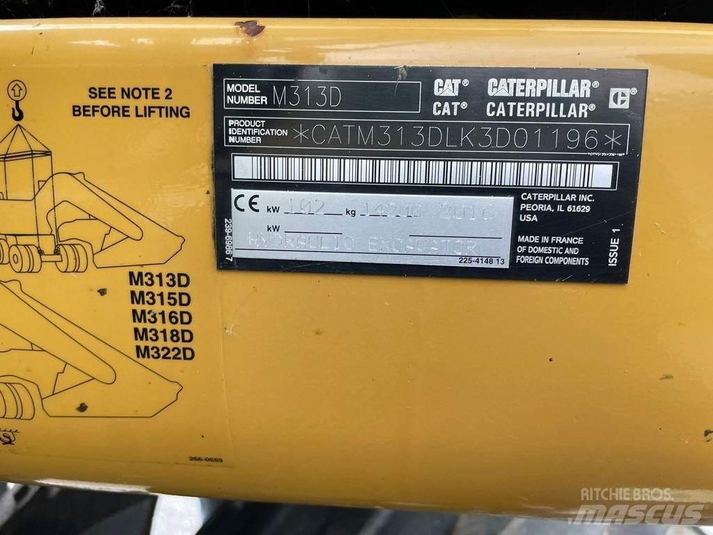 CAT M313D - CE Wheeled excavators