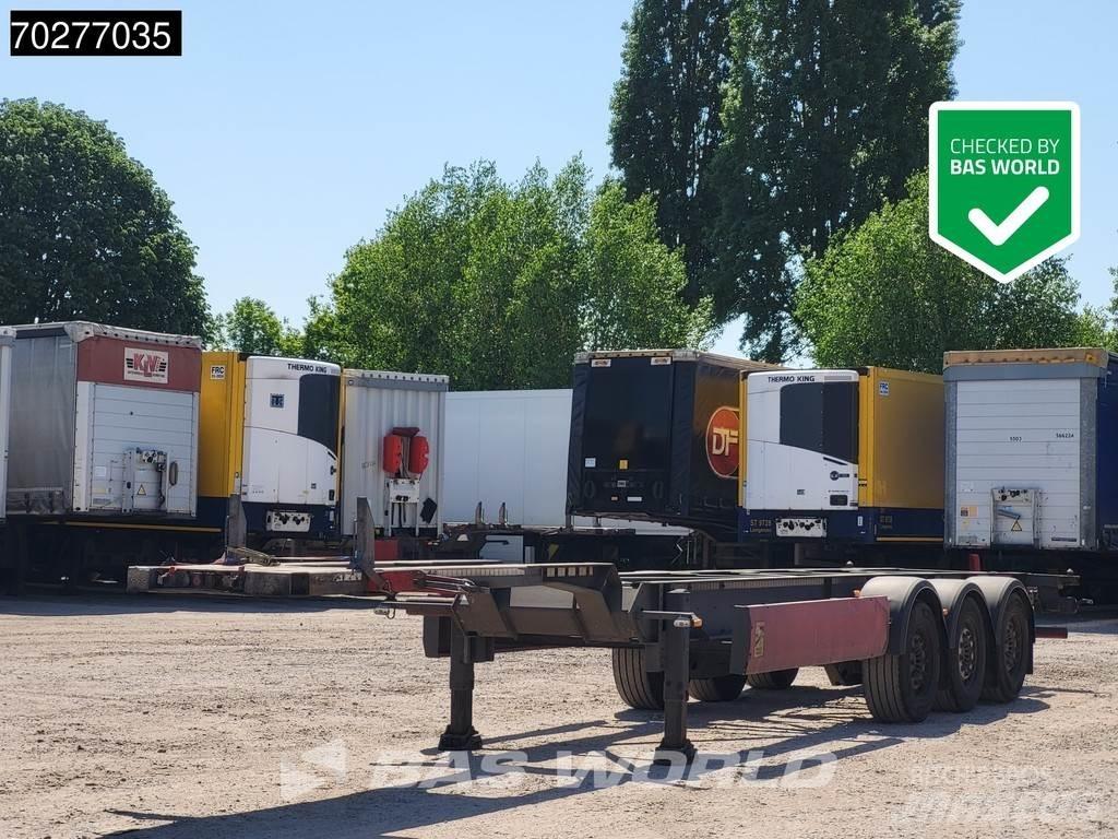 Van Hool 3 axles Container semi-trailers