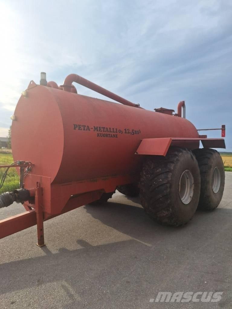  peta 12,5m3 Slurry tankers