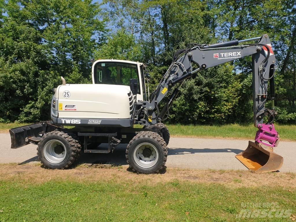 Terex TW 85 Wheeled excavators