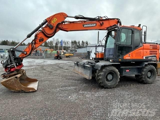 Doosan DX 170 W-5 Wheeled excavators