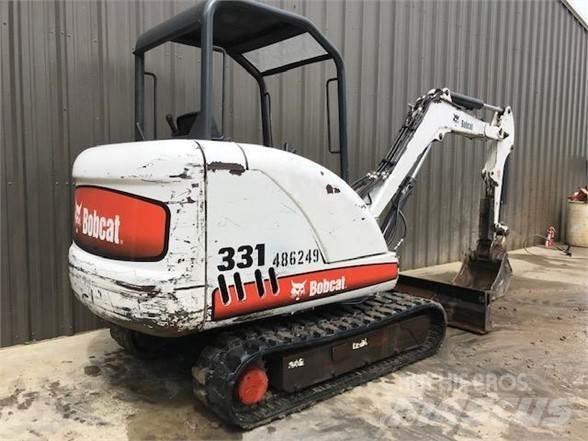 Bobcat 331G Mini excavators < 7t (Mini diggers)