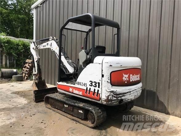 Bobcat 331G Mini excavators < 7t (Mini diggers)