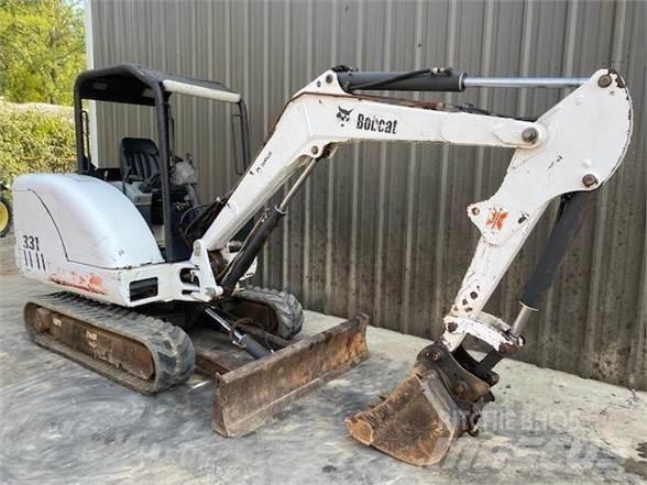 Bobcat 331G Mini excavators < 7t (Mini diggers)