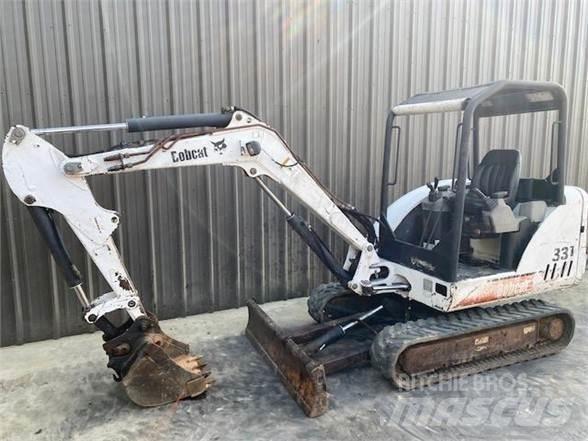 Bobcat 331G Mini excavators < 7t (Mini diggers)