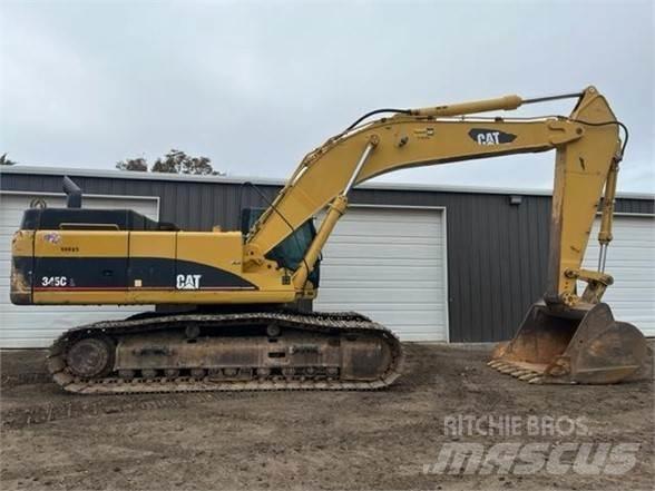 CAT 345CL Crawler excavators