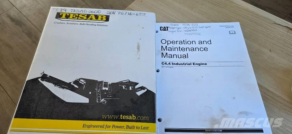 Tesab TS3600 Screeners