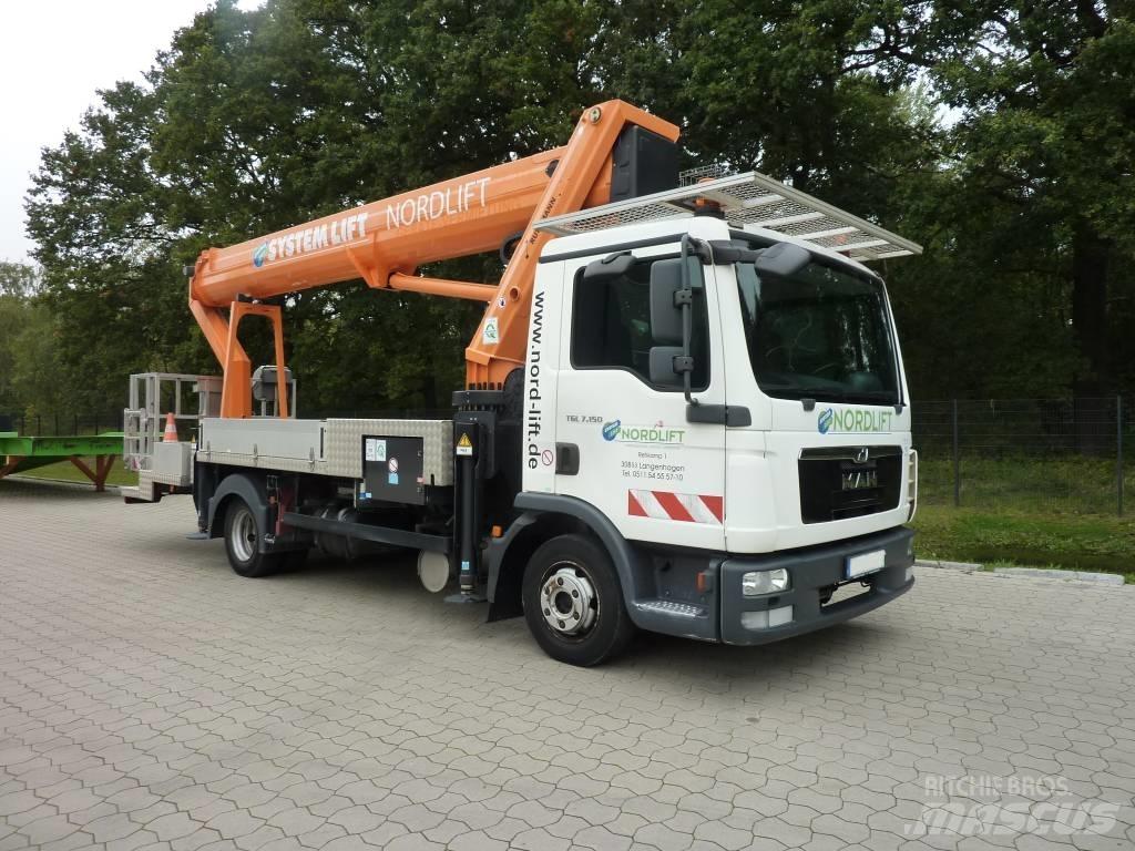 Ruthmann T 330 Truck mounted platforms